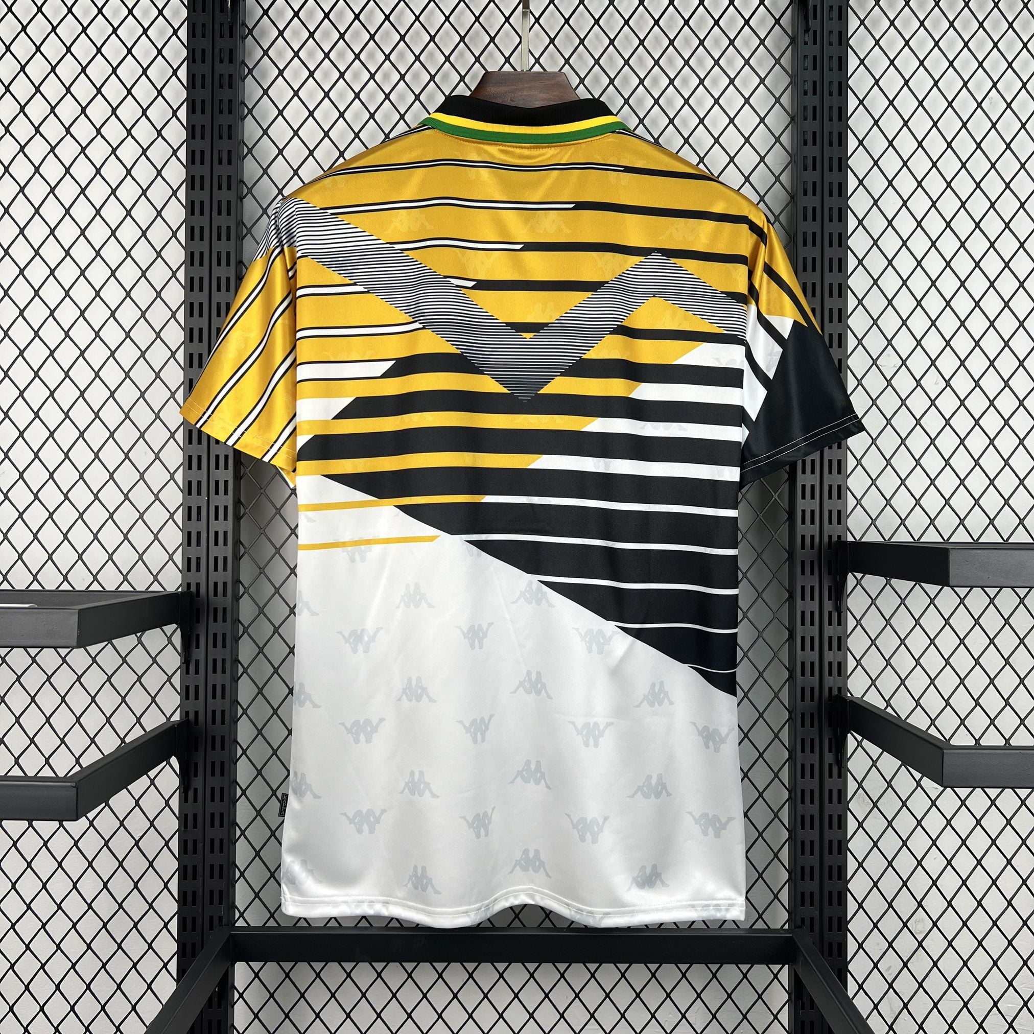 Camiseta Sudáfrica 1998 tercera equipación retro - vista trasera