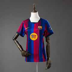 Camiseta Barcelona primera equipación 26/27 mujer, rayas azulgranas - vista frontal