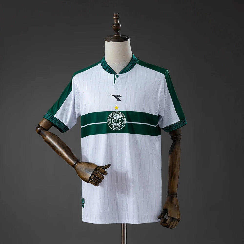Camiseta del Coritiba primera equipación 26/27 blanca y verde - vista frontal