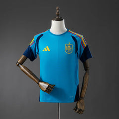 Camiseta de entrenamiento de España 2026 azul celeste - vista frontal