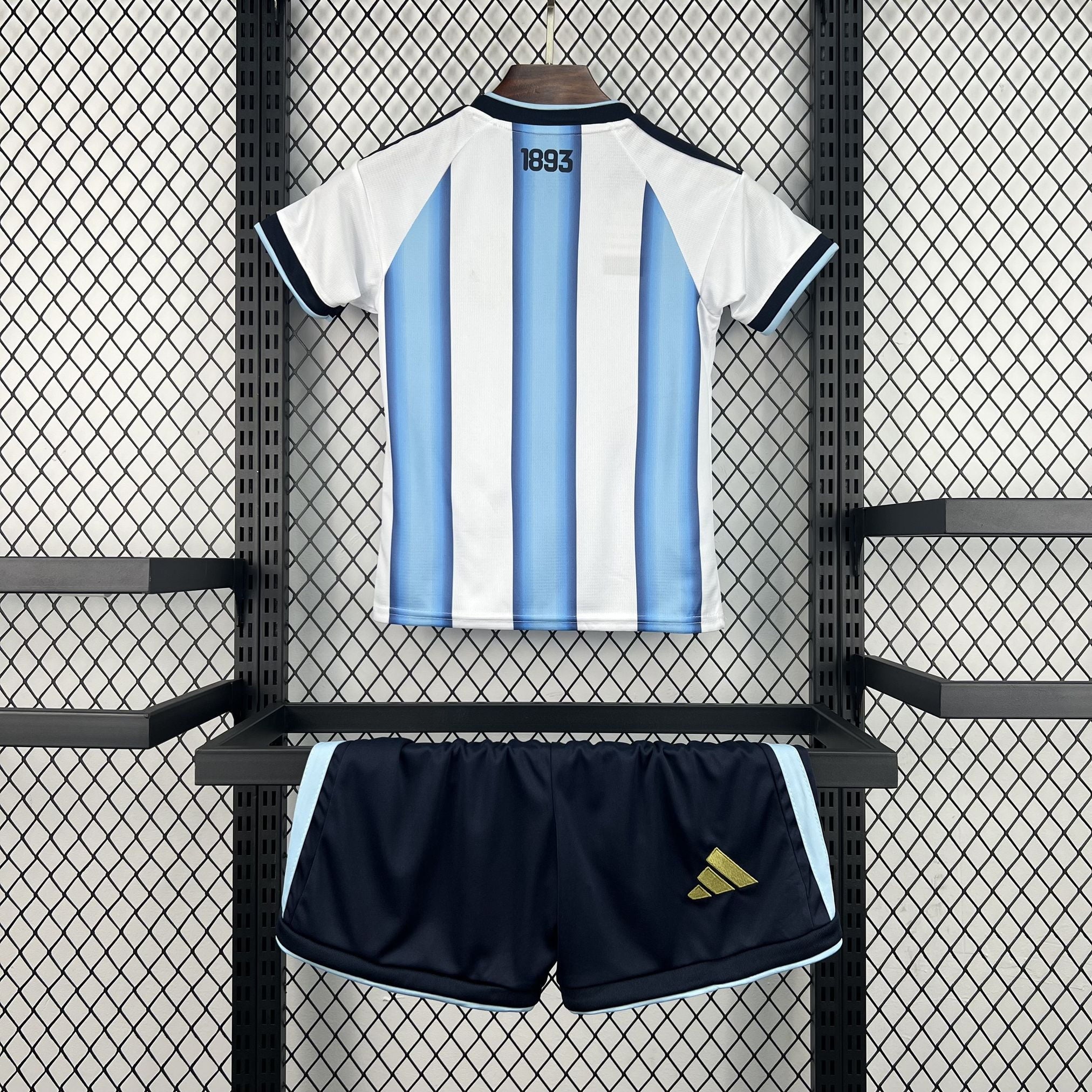 Conjunto infantil de Argentina primera equipación 2026 - vista trasera