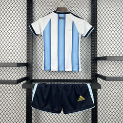 Conjunto infantil de Argentina primera equipación 2026 - vista trasera