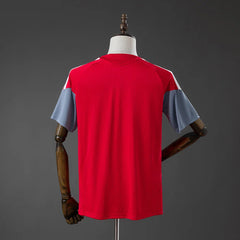 Camiseta de entrenamiento del Internacional 26/27 roja con mangas grises - vista trasera