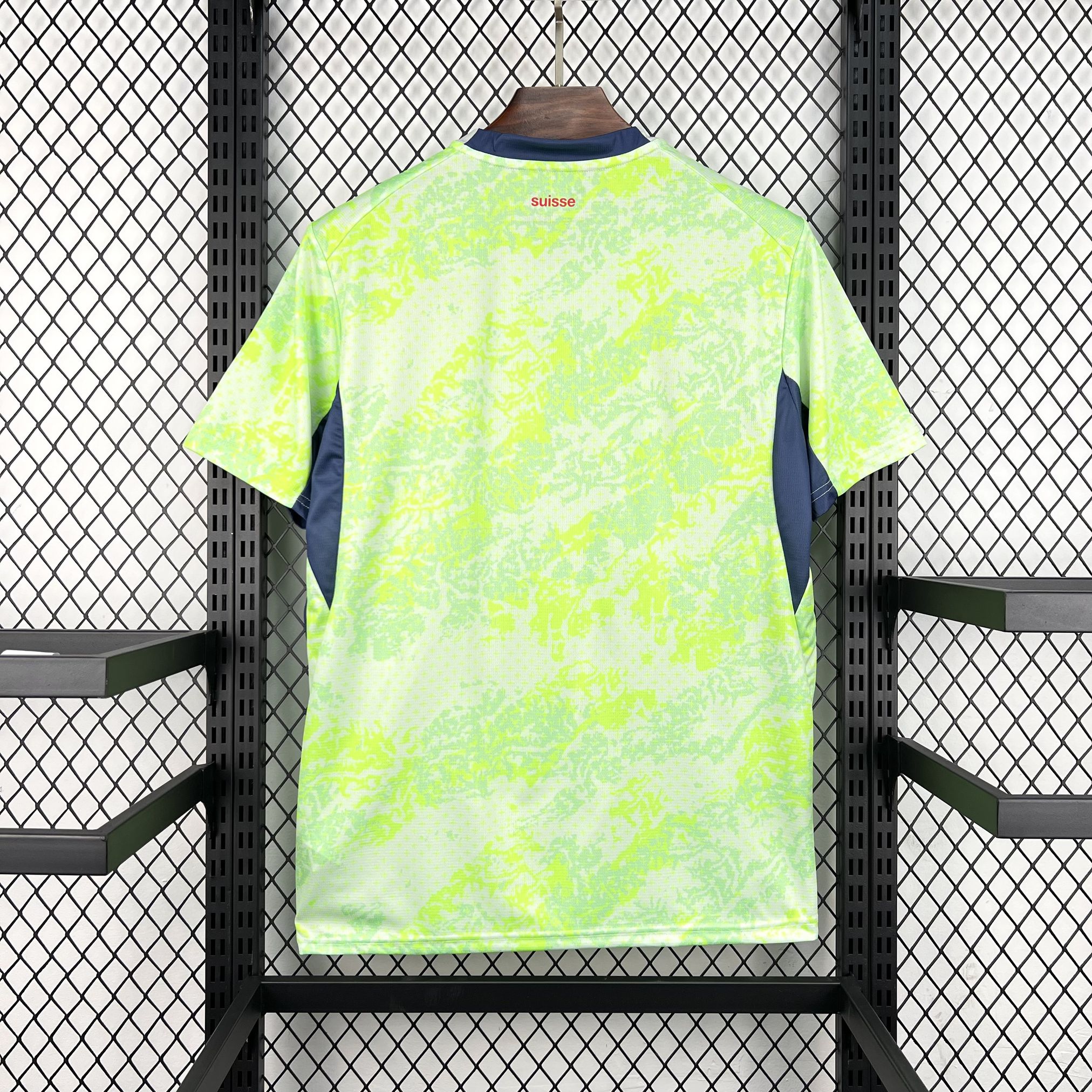 Camiseta Suiza segunda equipación 2026 - vista trasera