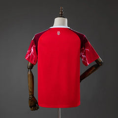 Camiseta Universidad de Chile tercera equipación 26/27 roja - vista trasera
