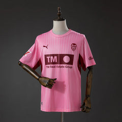 Camiseta Valencia CF tercera equipación 26/27 rosa - vista frontal