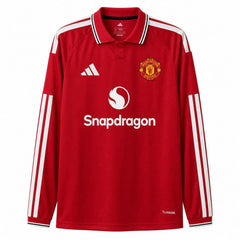Camiseta Manchester United primera equipación 26/27 manga larga - vista frontal