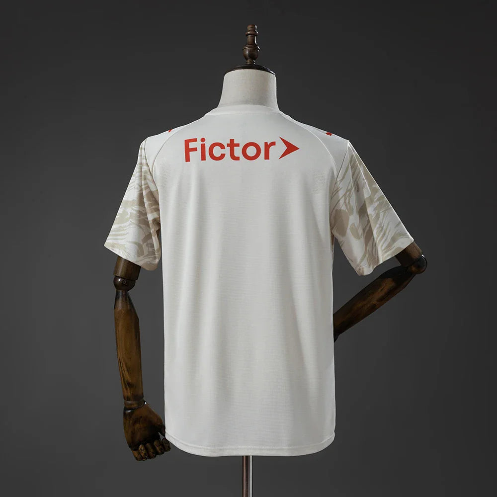 Camiseta de portero del Palmeiras 26/27 con el rótulo del patrocinador arriba - vista trasera