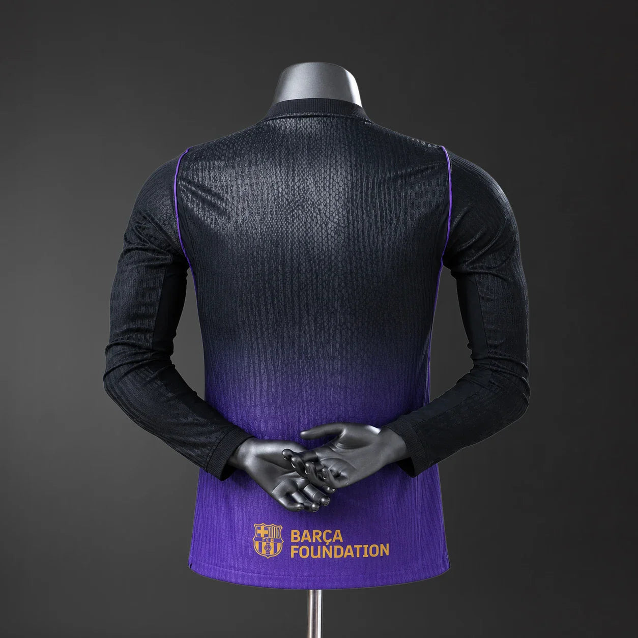 Camiseta Barcelona Kobe Bryant 26/27 manga larga versión jugador - vista trasera