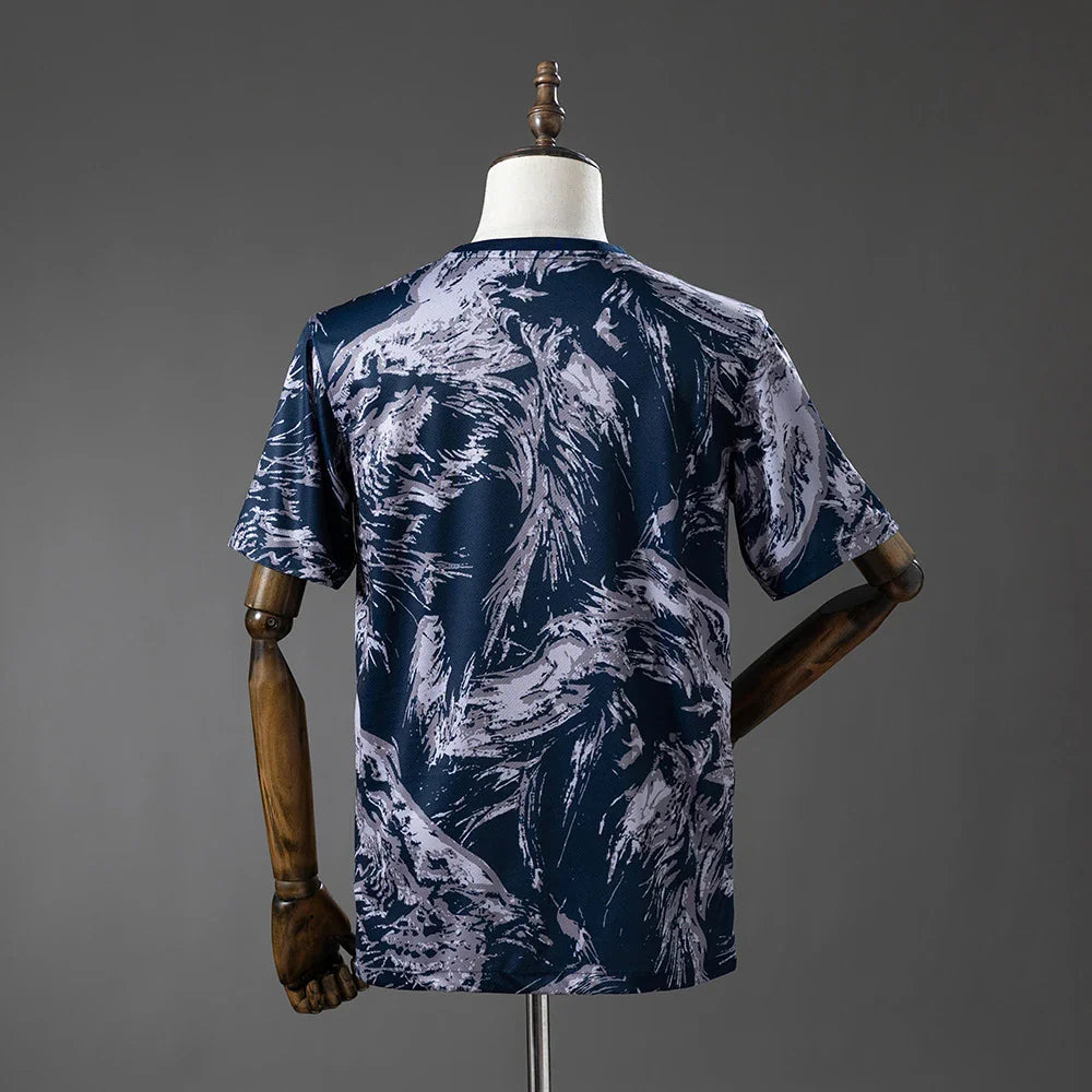 Camiseta de calentamiento de Inglaterra 26/27 con la espalda estampada - vista trasera
