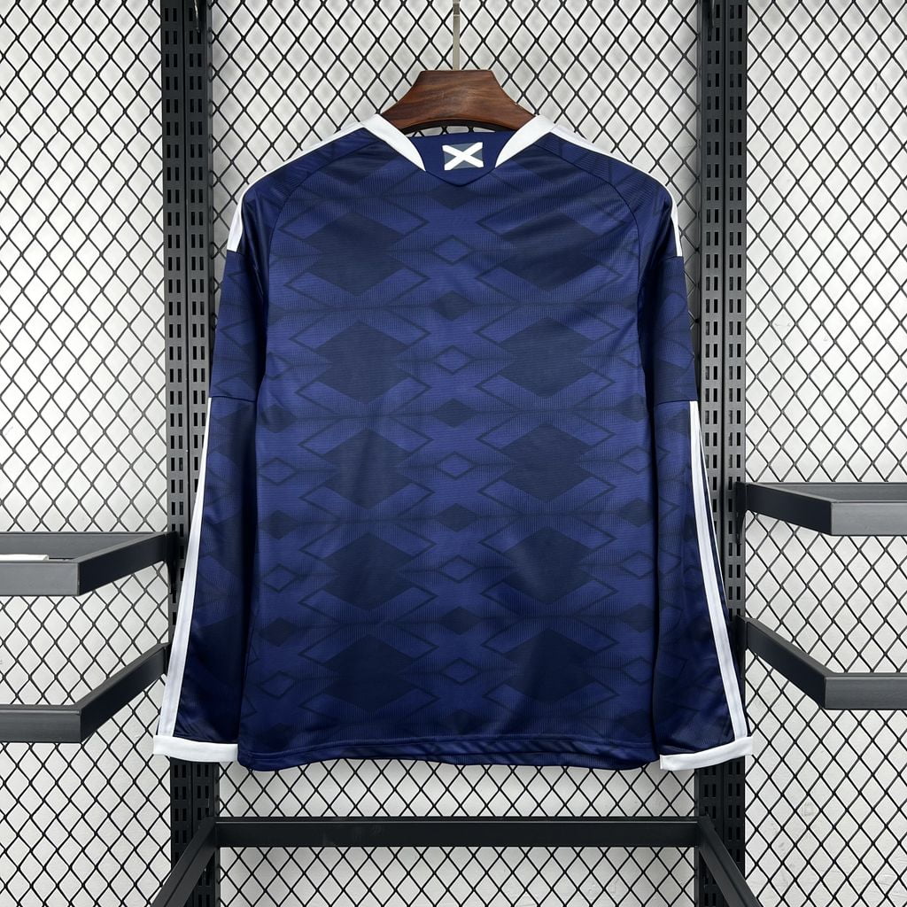 Camiseta Escocia primera equipación Mundial 2026 manga larga - vista trasera