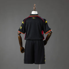 Conjunto infantil Sport Recife primera equipación 26/27 espalda negra sin dorsal - vista trasera