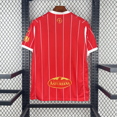 Camiseta Sporting de Gijón primera equipación 25/26 roja - vista trasera
