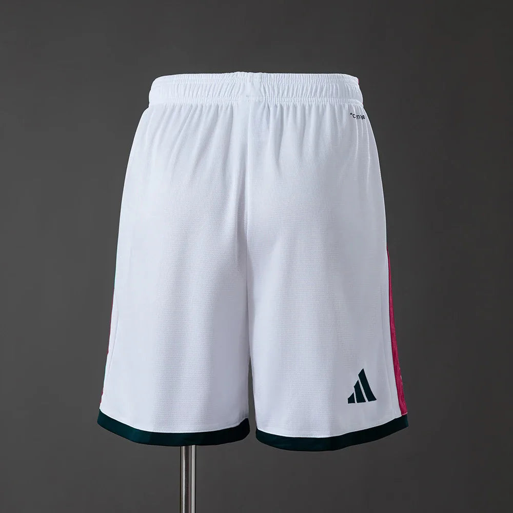 Pantalón corto Real Madrid primera equipación 26/27 blanco - vista trasera