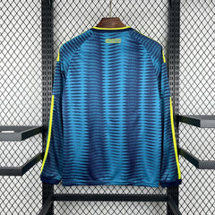 Camiseta Colombia segunda equipación Mundial 2026 manga larga - vista trasera