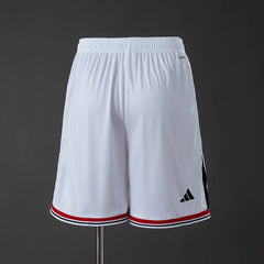 Pantalón corto Manchester United primera equipación 26/27 blanco - vista trasera