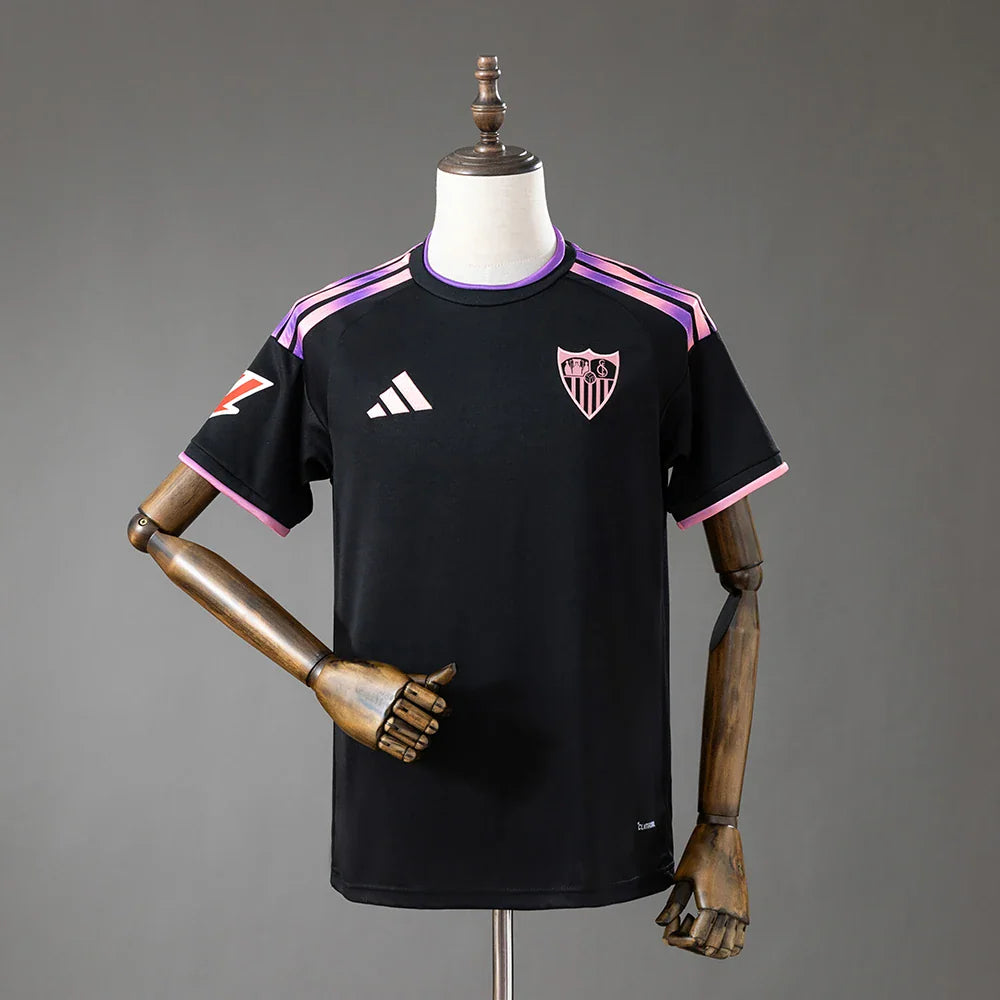 Camiseta Sevilla tercera equipación 26/27 negra - vista frontal