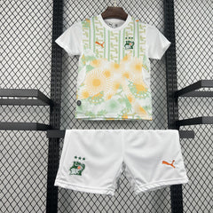 Conjunto infantil de Costa de Marfil segunda equipación 2026 - vista frontal