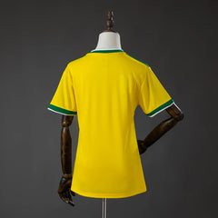Camiseta Flamengo equipación especial amarilla 26/27 mujer - vista trasera