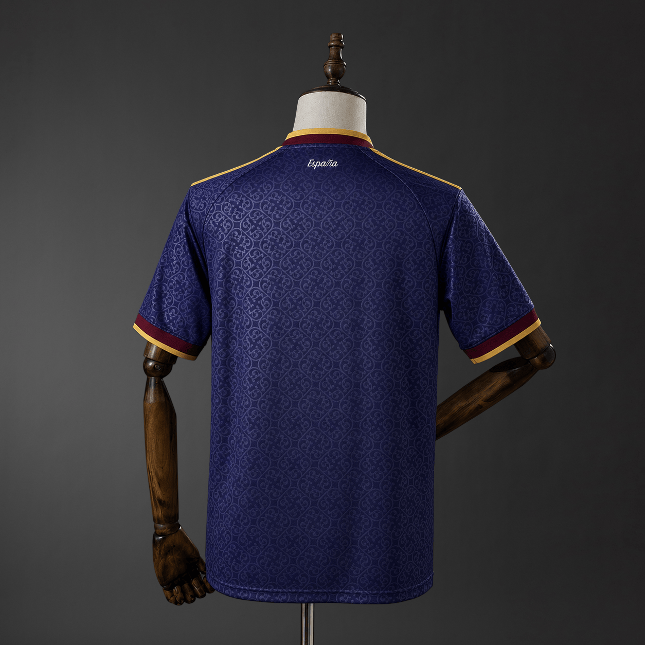 Camiseta España 2026 edición especial azul - vista trasera