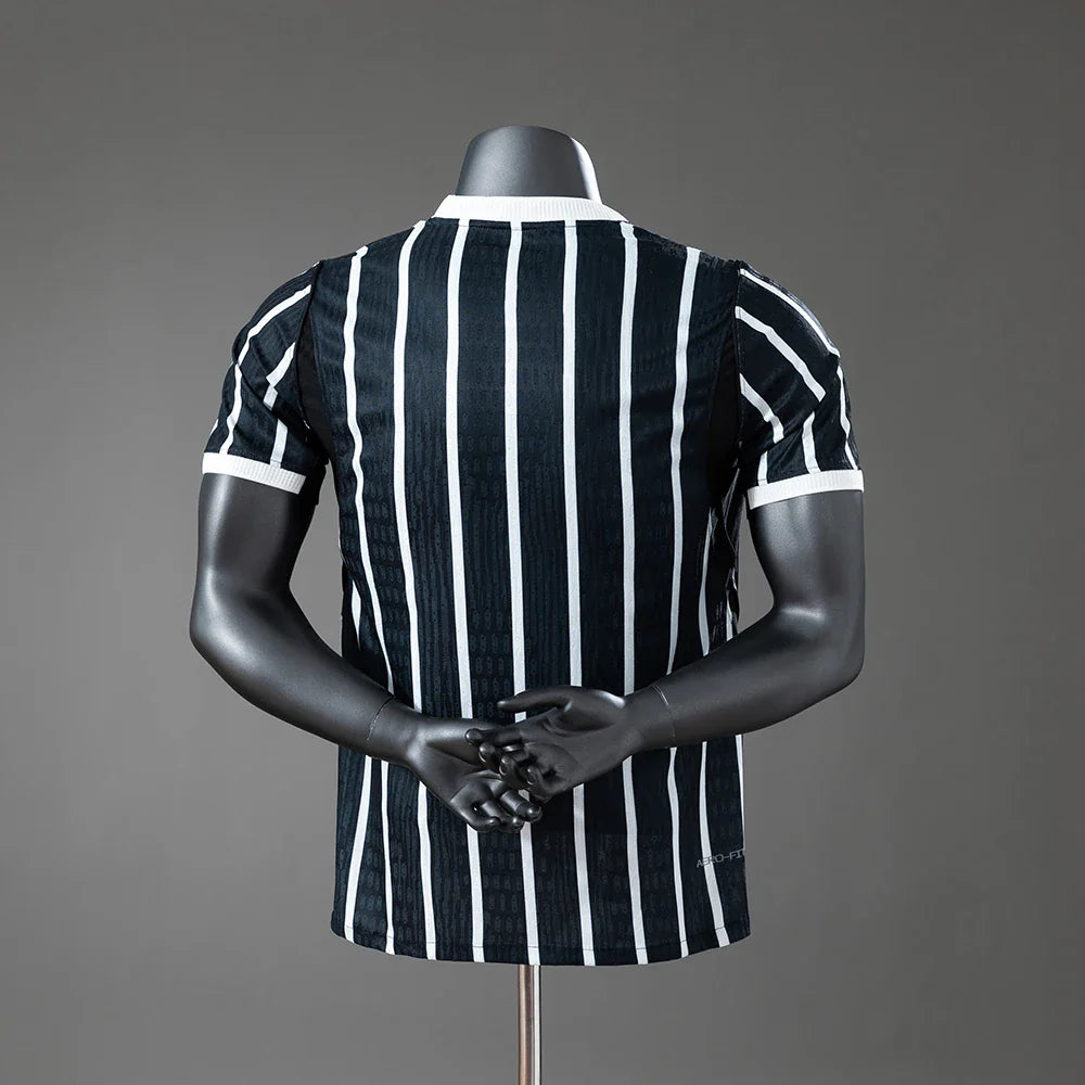 Camiseta Corinthians 26/27 versión jugador, espalda a rayas sin estampación - vista trasera