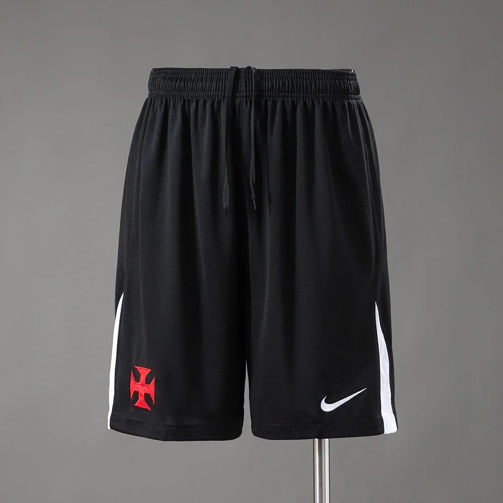 Pantalón corto Vasco da Gama primera equipación 26/27 negro - vista frontal
