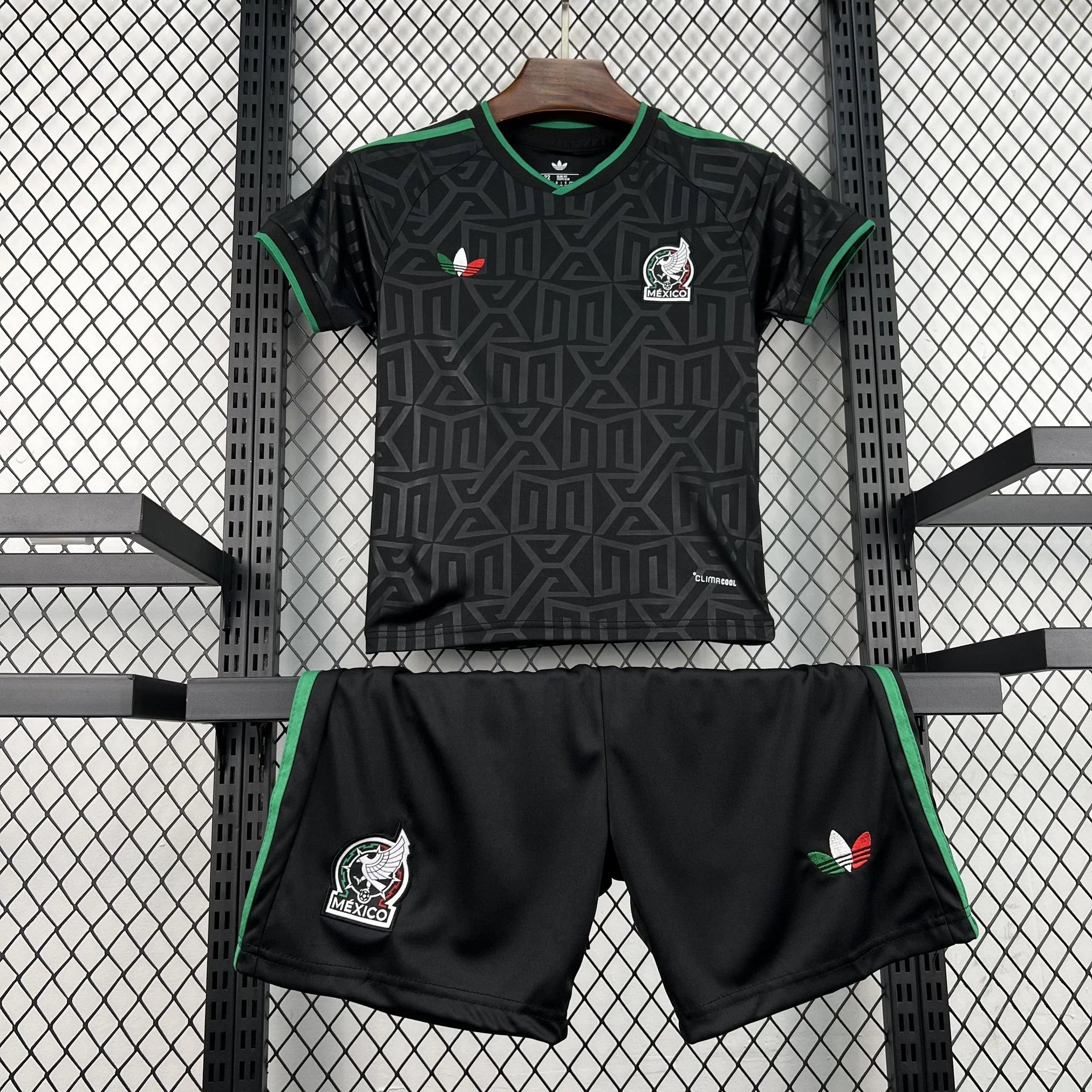 Conjunto infantil de México tercera equipación 2026 - vista frontal