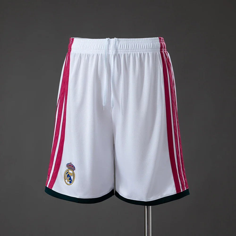 Pantalón corto Real Madrid primera equipación 26/27 blanco - vista frontal