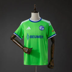 Camiseta Schalke 04 segunda equipación 26/27 verde - vista frontal