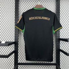 Camiseta negra del Borussia Mönchengladbach segunda equipación 26/27 - vista trasera