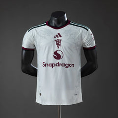 Camiseta Manchester United tercera equipación 26/27 versión jugador blanca - vista frontal