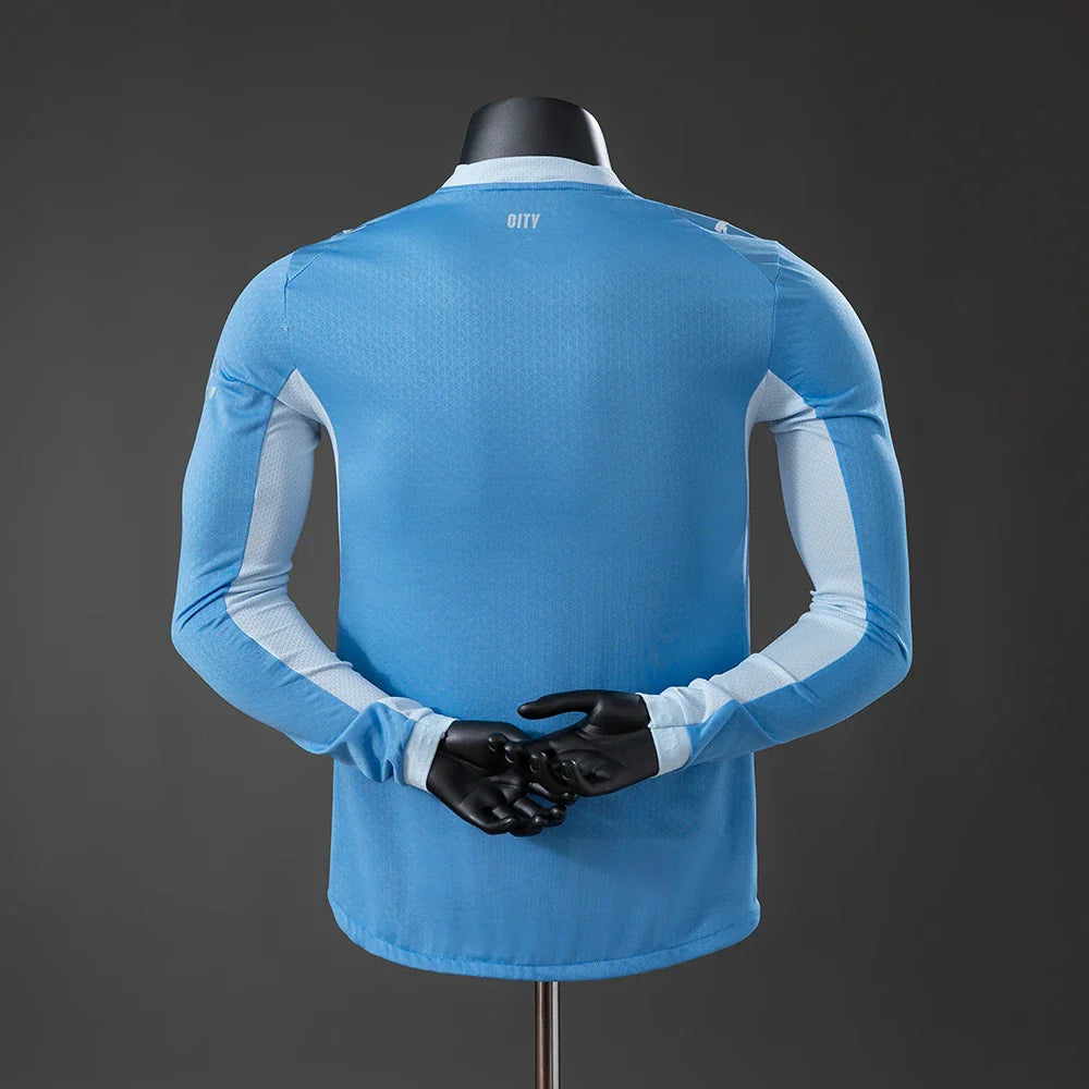 Camiseta Manchester City 26/27 manga larga versión jugador - vista trasera