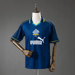 Camiseta retro del Derby County 95/96 azul oscuro - vista frontal