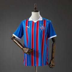 Camiseta Bahia segunda equipación 26/27 hombre, rayas rojas y azules - vista frontal