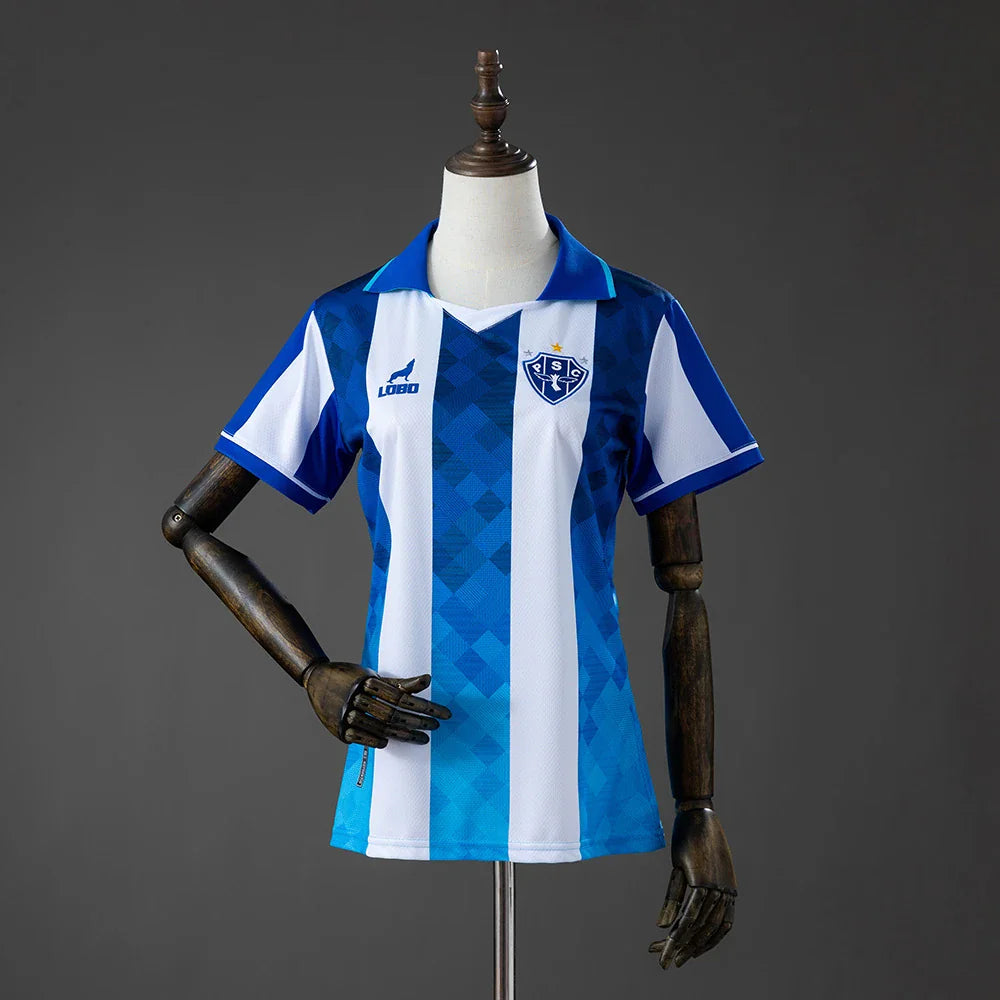 Camiseta del Paysandu primera equipación 26/27 para mujer a rayas azules - vista frontal