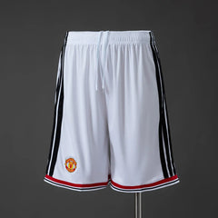 Pantalón corto Manchester United primera equipación 26/27 blanco - vista frontal