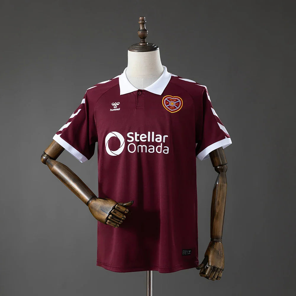 Camiseta Hearts primera equipación 26/27 - vista frontal