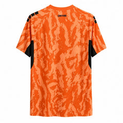 Camiseta de portero naranja de Cabo Verde para el Mundial 2026 - vista trasera