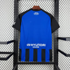 Camiseta Real Oviedo centenario 25/26 azul y negra - vista trasera