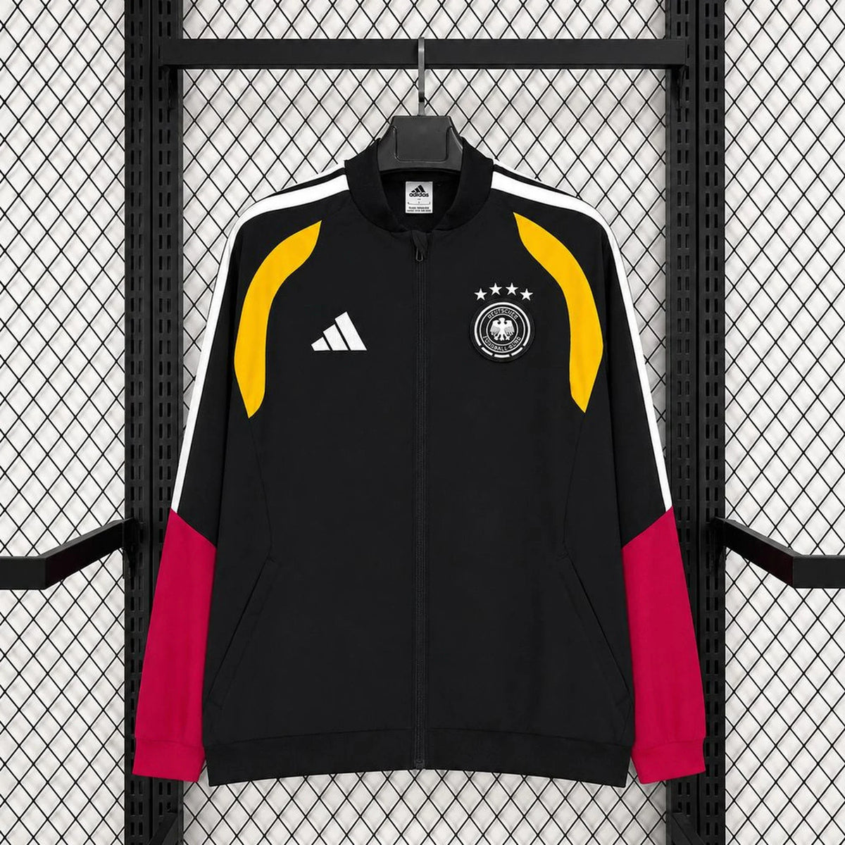 Chaqueta Alemania Mundial 2026 negra - vista frontal