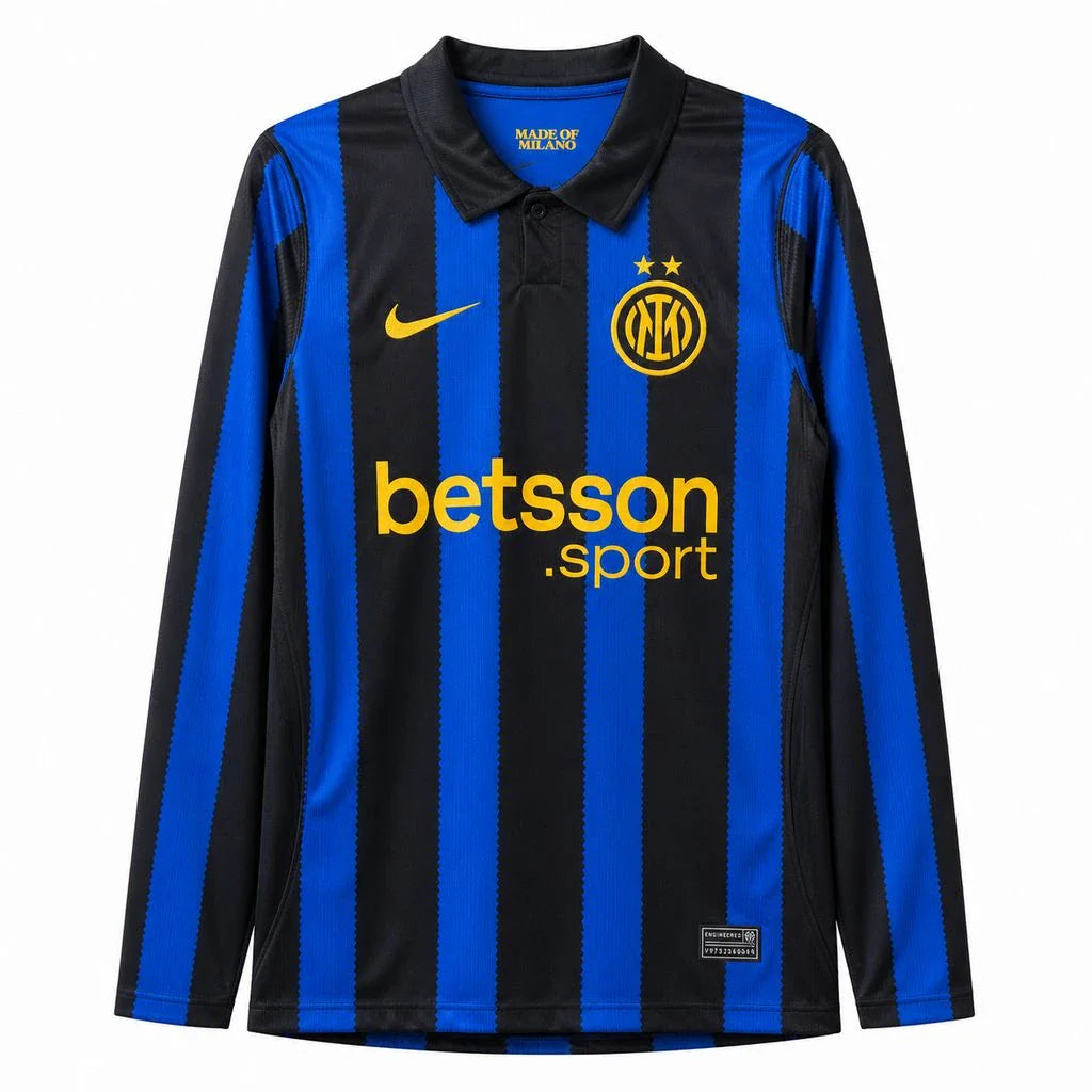 Camiseta Inter Milán primera equipación 26/27 manga larga - vista frontal