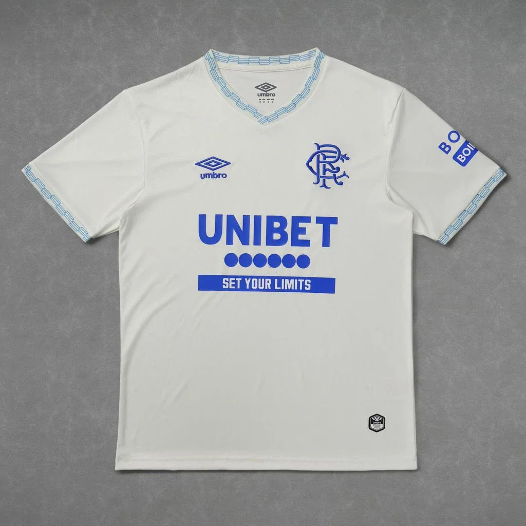 Camiseta Rangers segunda equipación 26/27 blanco roto - vista frontal