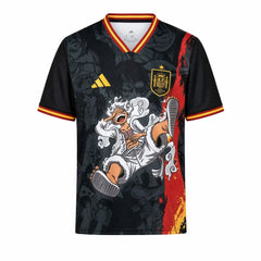 Camiseta España edición especial Mundial 2026 negra - vista frontal