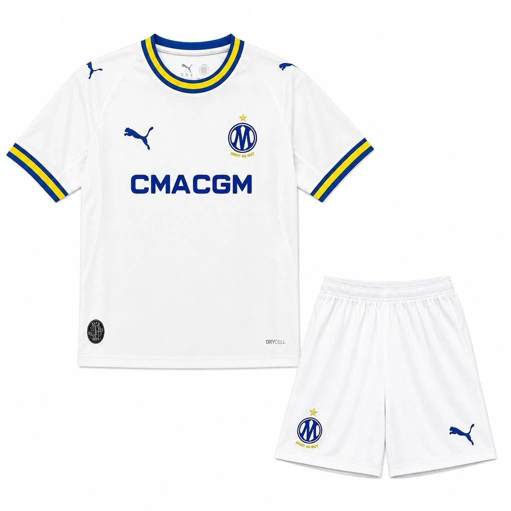 Camiseta Olympique de Marsella Primera Equipación 26/27 Niños - vista frontal