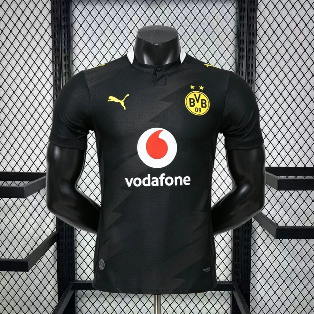Camiseta del Borussia Dortmund segunda equipación 26/27 versión jugador - vista frontal