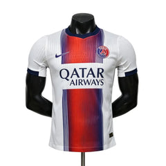 Camiseta del Paris Saint-Germain 2026/27 versión jugador en blanco - vista frontal