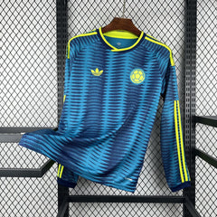 Camiseta Colombia segunda equipación Mundial 2026 manga larga - vista frontal