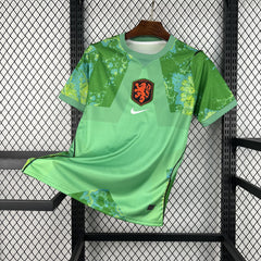 Camiseta de portero de Países Bajos Mundial 2026 en verde - vista frontal