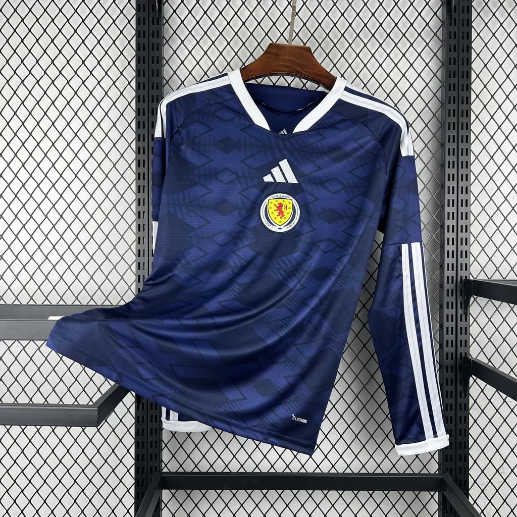 Camiseta Escocia primera equipación Mundial 2026 manga larga - vista frontal
