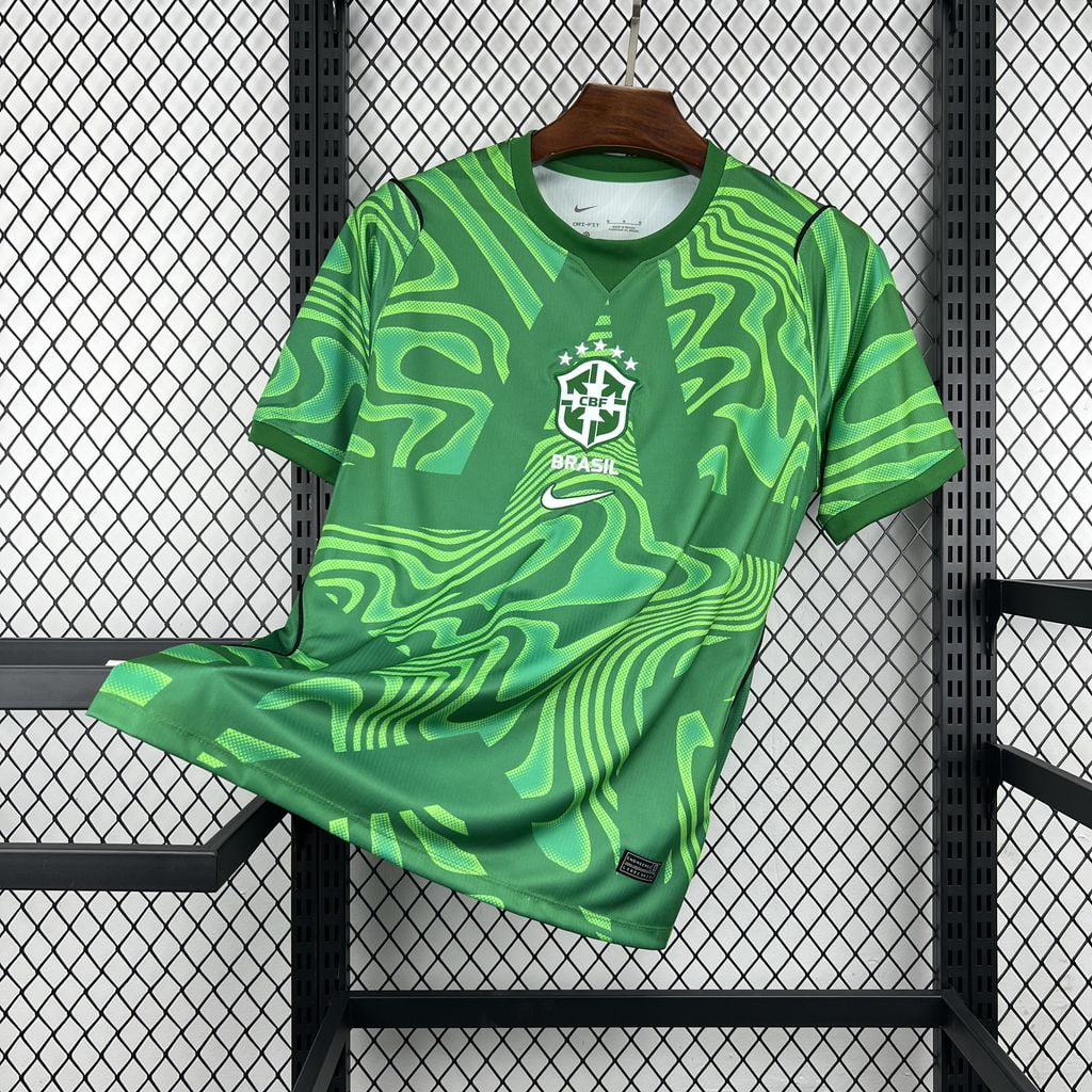 Camiseta Brasil de portero Mundial 2026 - vista frontal